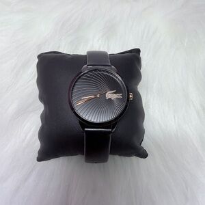 🐊Lacoste Black and Gold Dial Watch